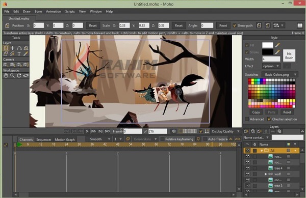 Download moho 13 animation