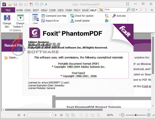Foxit PhantomPDF Business 10 Free Download