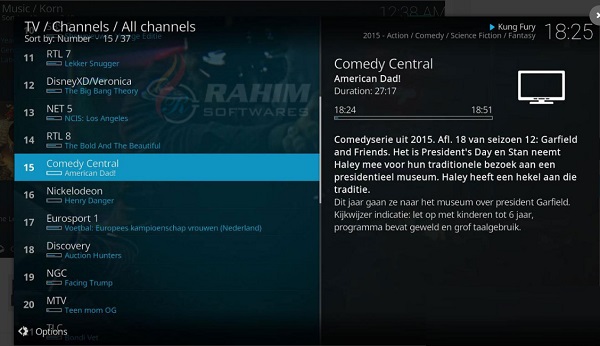 Kodi 18 for Windows 10, 8.1, 7 free download