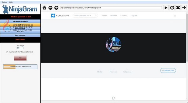 ninjagram free trial