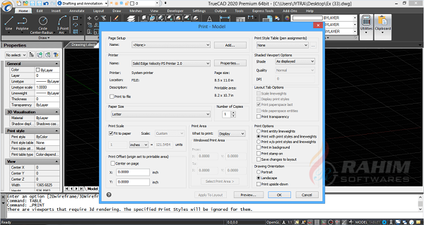 TrueCAD 2020 Premium Free Download