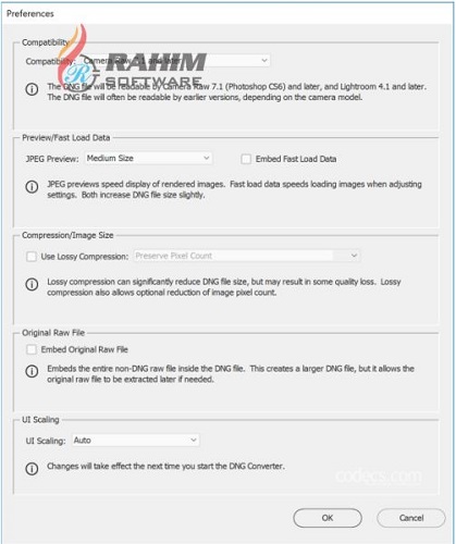 adobe dng converter older versions