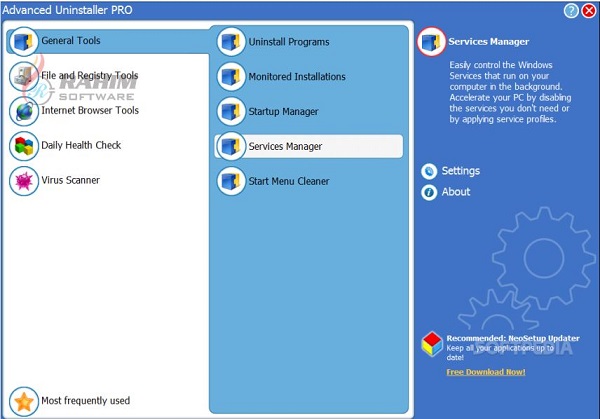 advanced uninstaller iobit