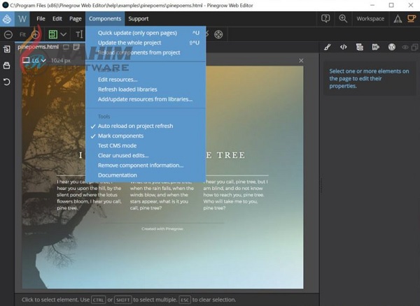 pinegrow wordpress