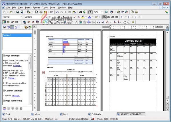 atlantis word processor portable
