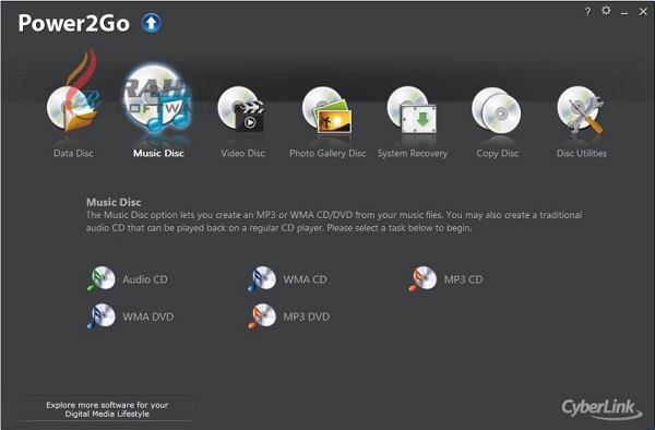 cyberlink power2go 13 free download