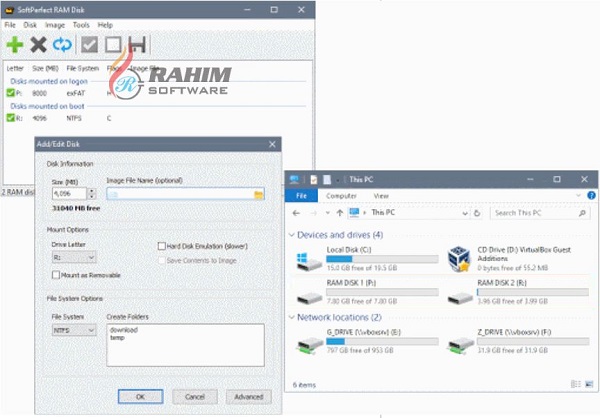 softperfect ram disk free
