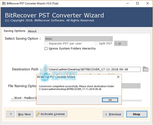 bitrecover pst converter wizard free download