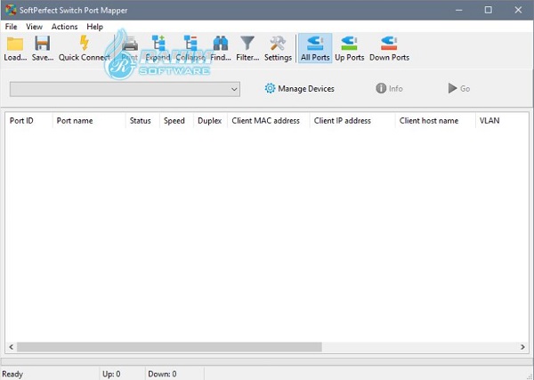 free switch port mapper