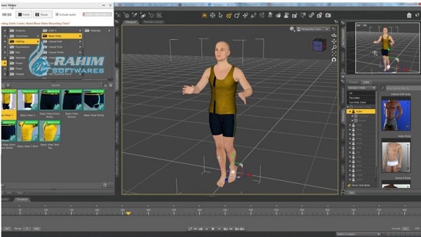 daz studio pro vs free