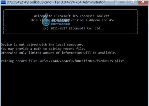 elcomsoft ios forensic toolkit tutorial
