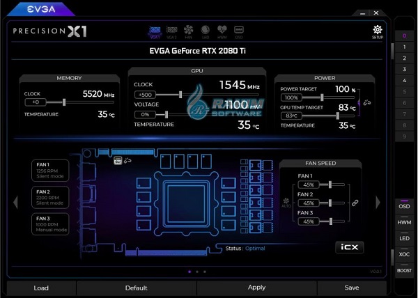 evga precision x1 vs msi afterburner