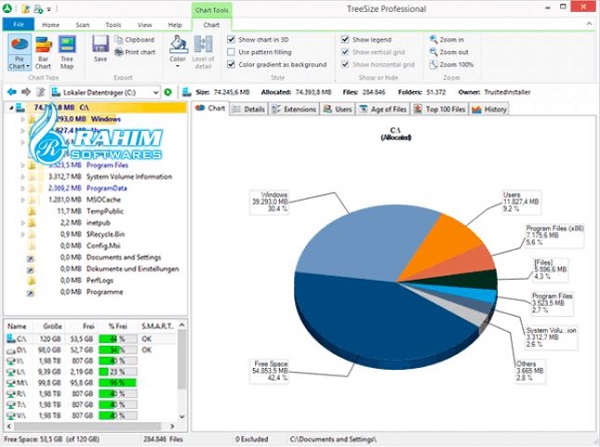 TreeSize Professional Portable