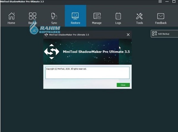 MiniTool ShadowMaker Bootable Edition