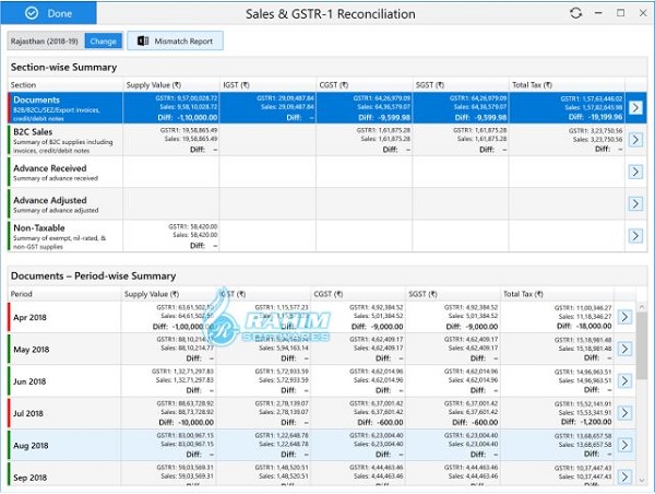 Octa GST JSON to Excel