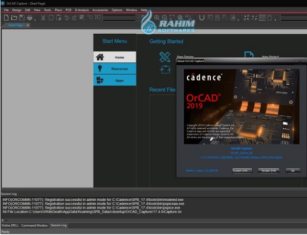 Cadence SPB Allegro and OrCAD 17