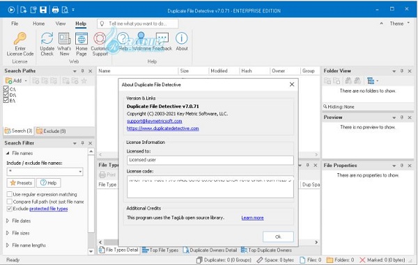 Duplicate File Detective free download