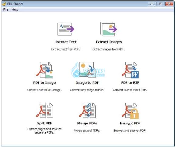 How to use PDF Shaper