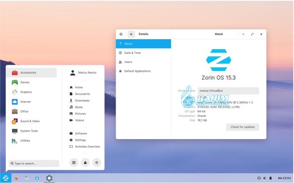 Zorin OS 15.3 Updated 2021