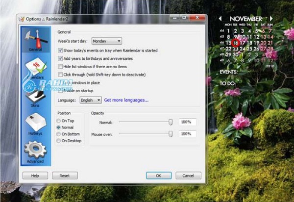 rainlendar pro 64-bit download