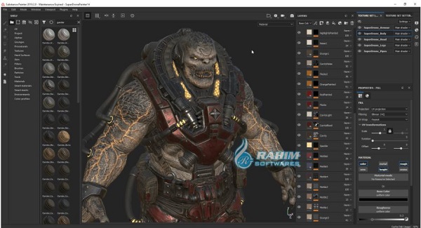 substance painter 2021 features