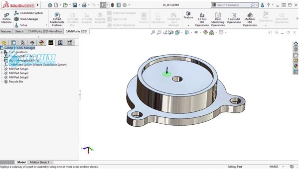 CAMWorks 2021 SP0 for SOLIDWORKS
