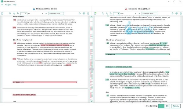 Draftable alternatives
