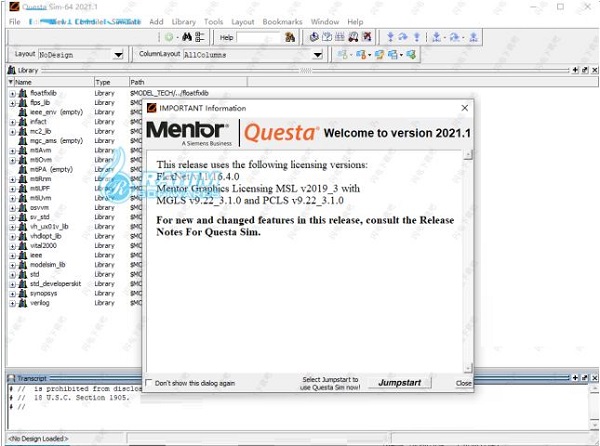 QuestaSim Student version free download