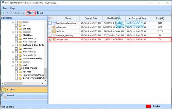SysTools hard drive data Recovery free Download