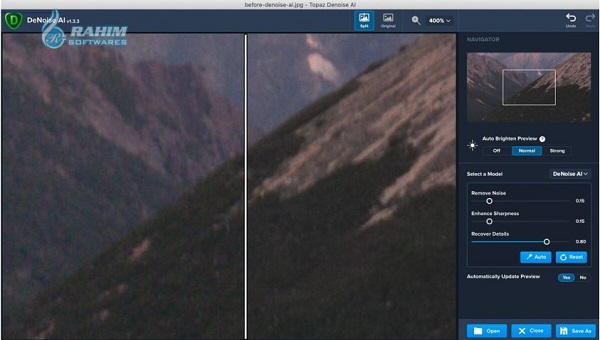 Topaz DeNoise AI free Download