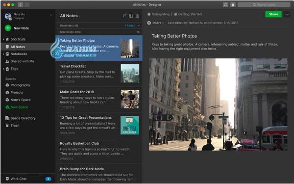 Evernote download