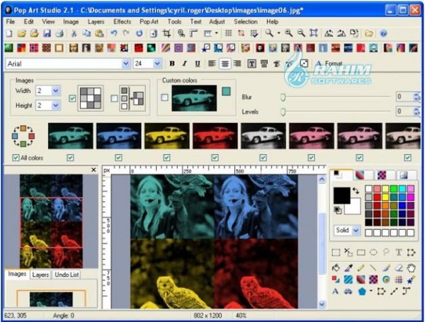 Pop Art Studio software