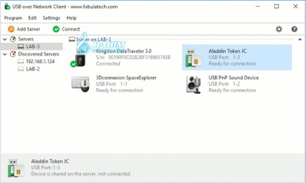 Use local USB device on remote desktop