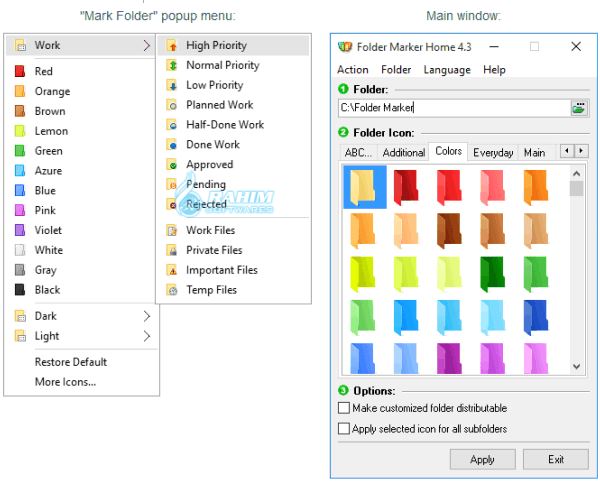 Folder Marker alternative