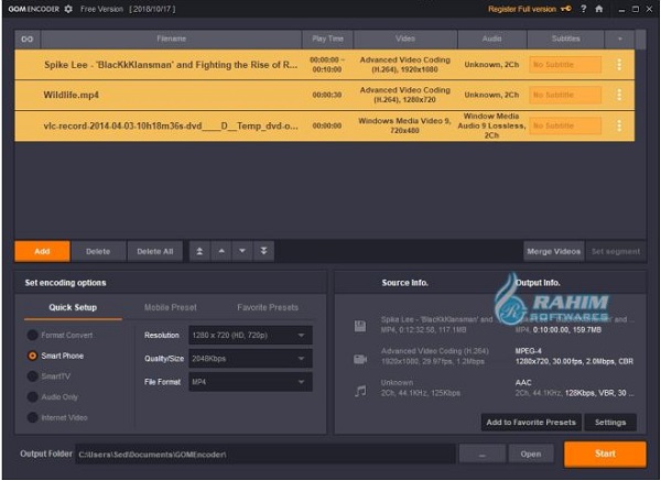 GOM Encoder 2