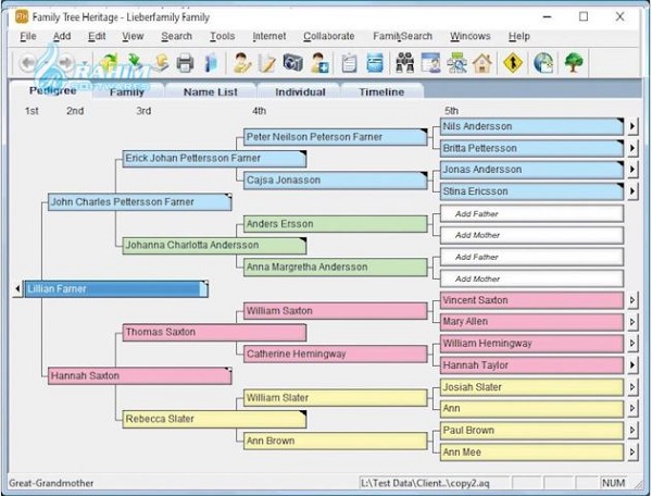 Heritage Family Tree Deluxe