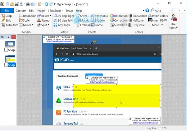 HyperSnap 8 free download