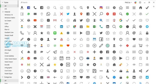Icons8 animated icons