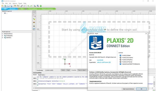 PLAXIS 2D CONNECT Edition V20 Update 4