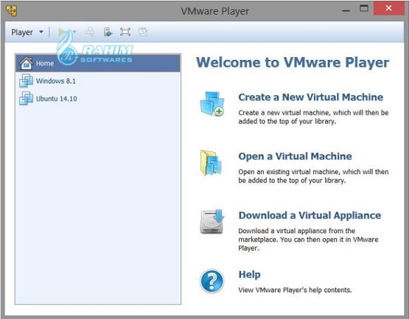 VMware Workstation Player 16 download
