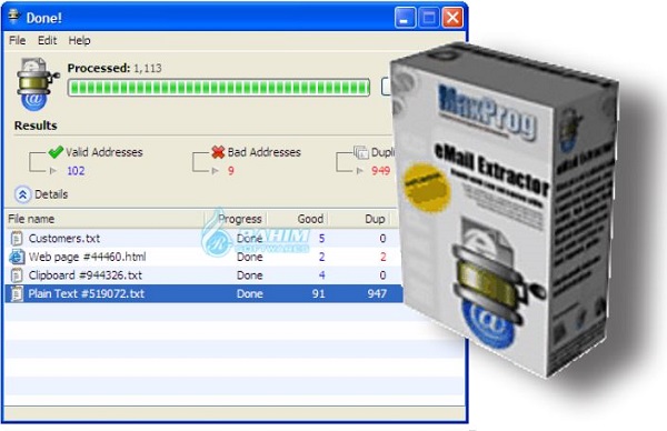Boxxer Email Extractor