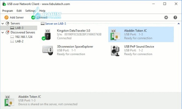 FabulaTech USB over Network Free