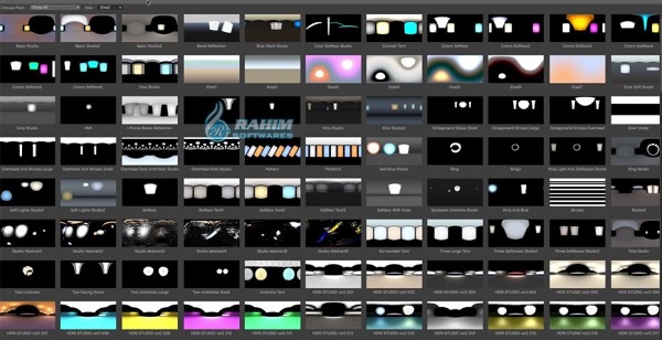 HDRI Studio Rig free download Mac