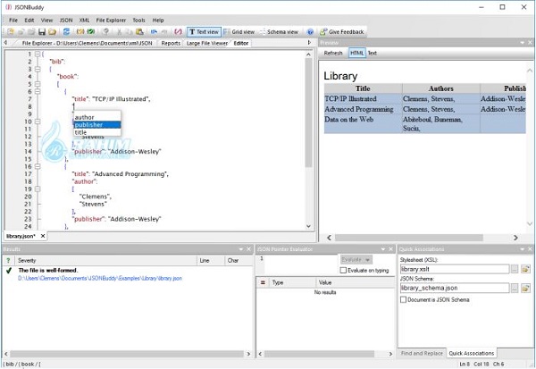 JSON Editor Windows free download