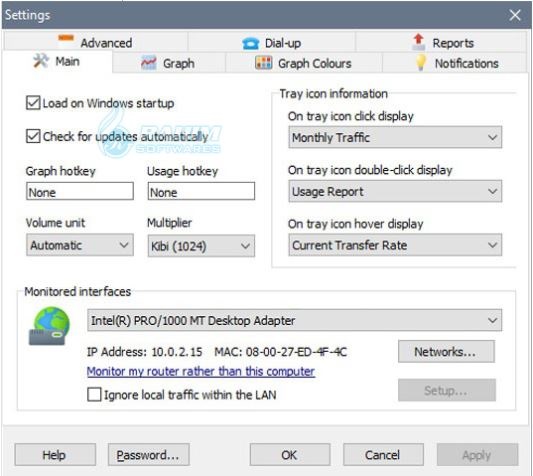 NetWorx old version