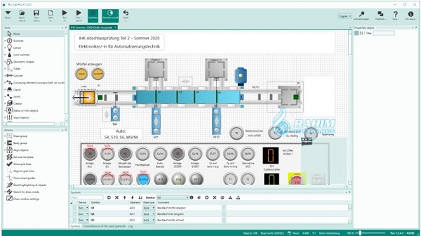 PLC lab simulator