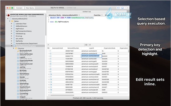 SQLPro for MSSQL Windows