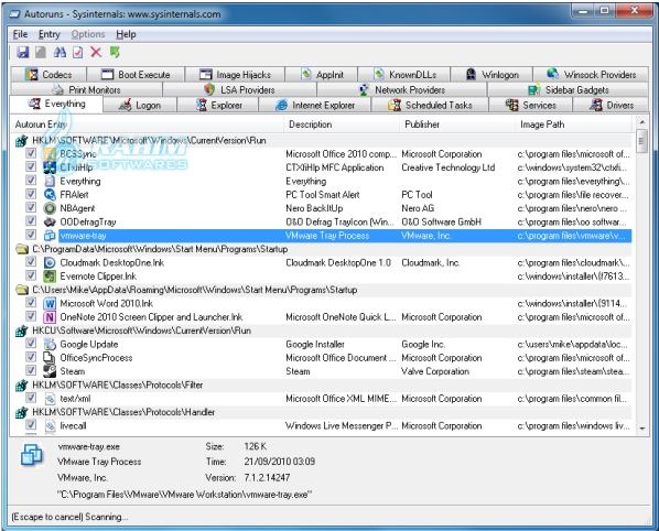 Sysinternals Suite installer