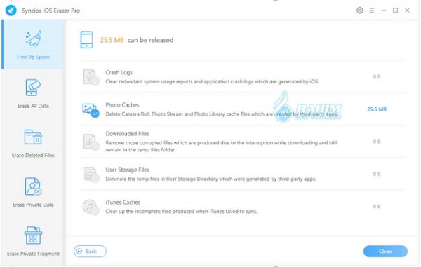 Free iPhone Eraser software