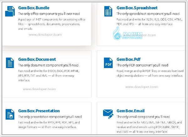 GemBox document